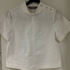 Elegant White Blouse by Sans & Sans